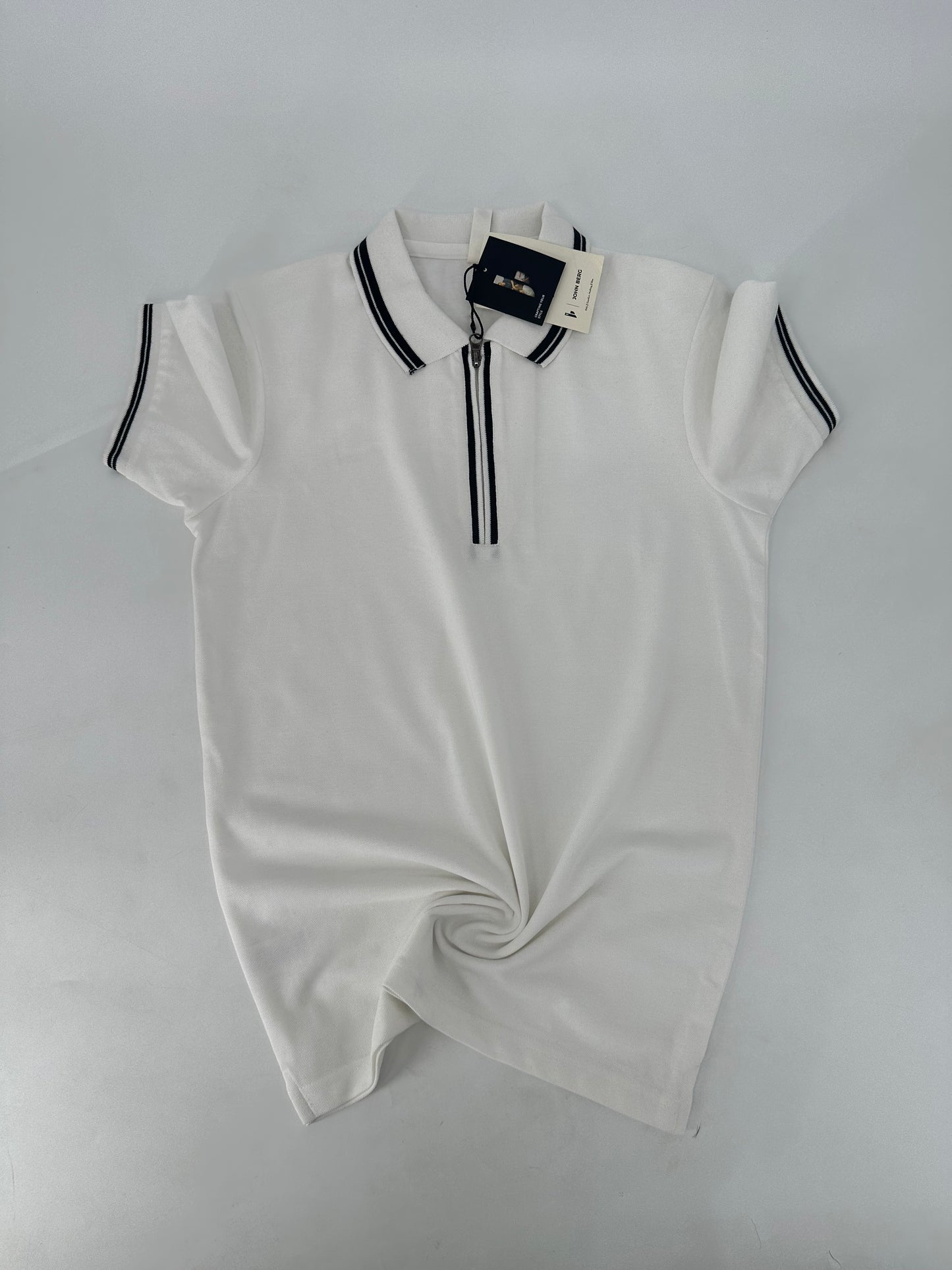 JB Polo Plain PKZ White