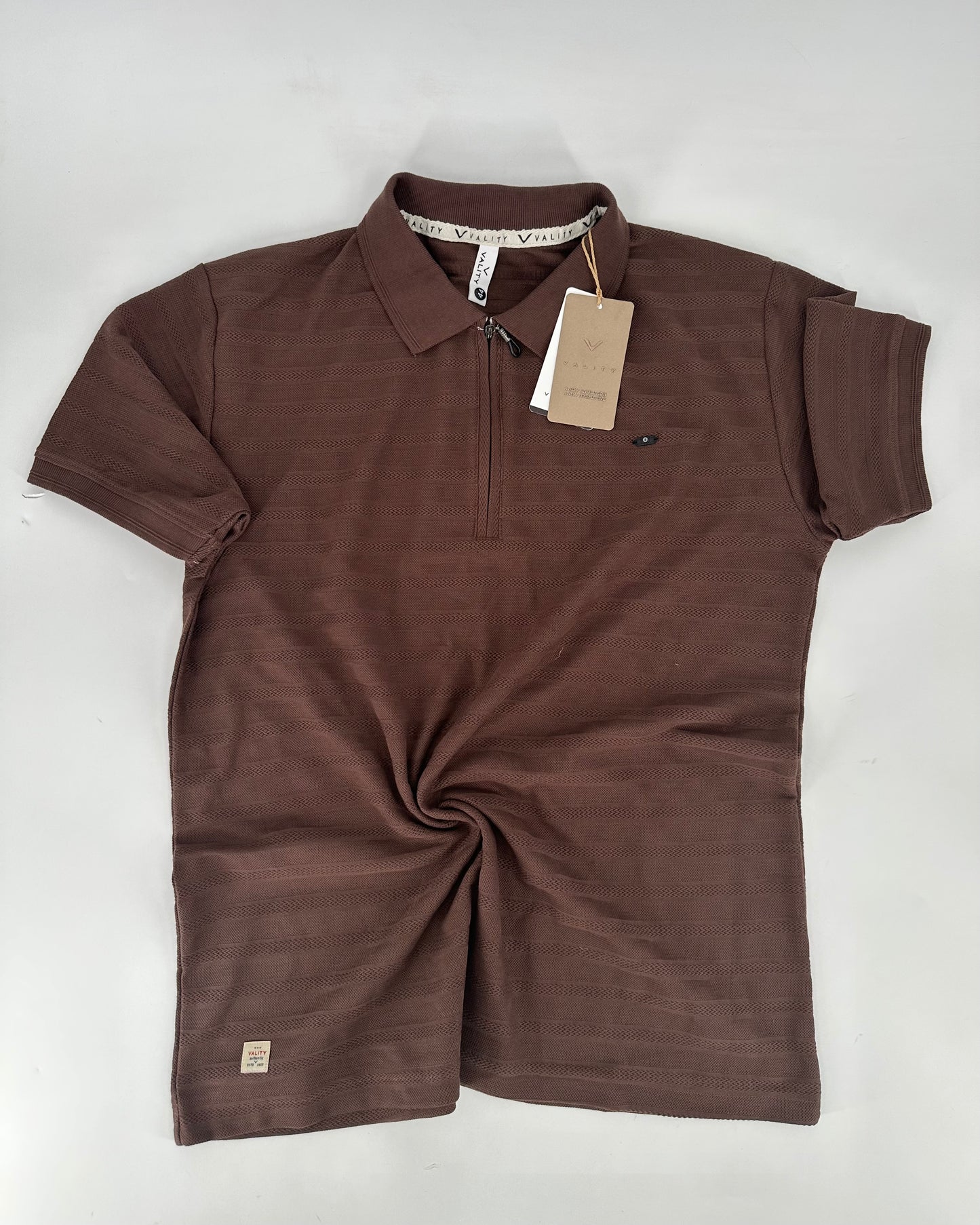 Vality Knitted Polo Plain