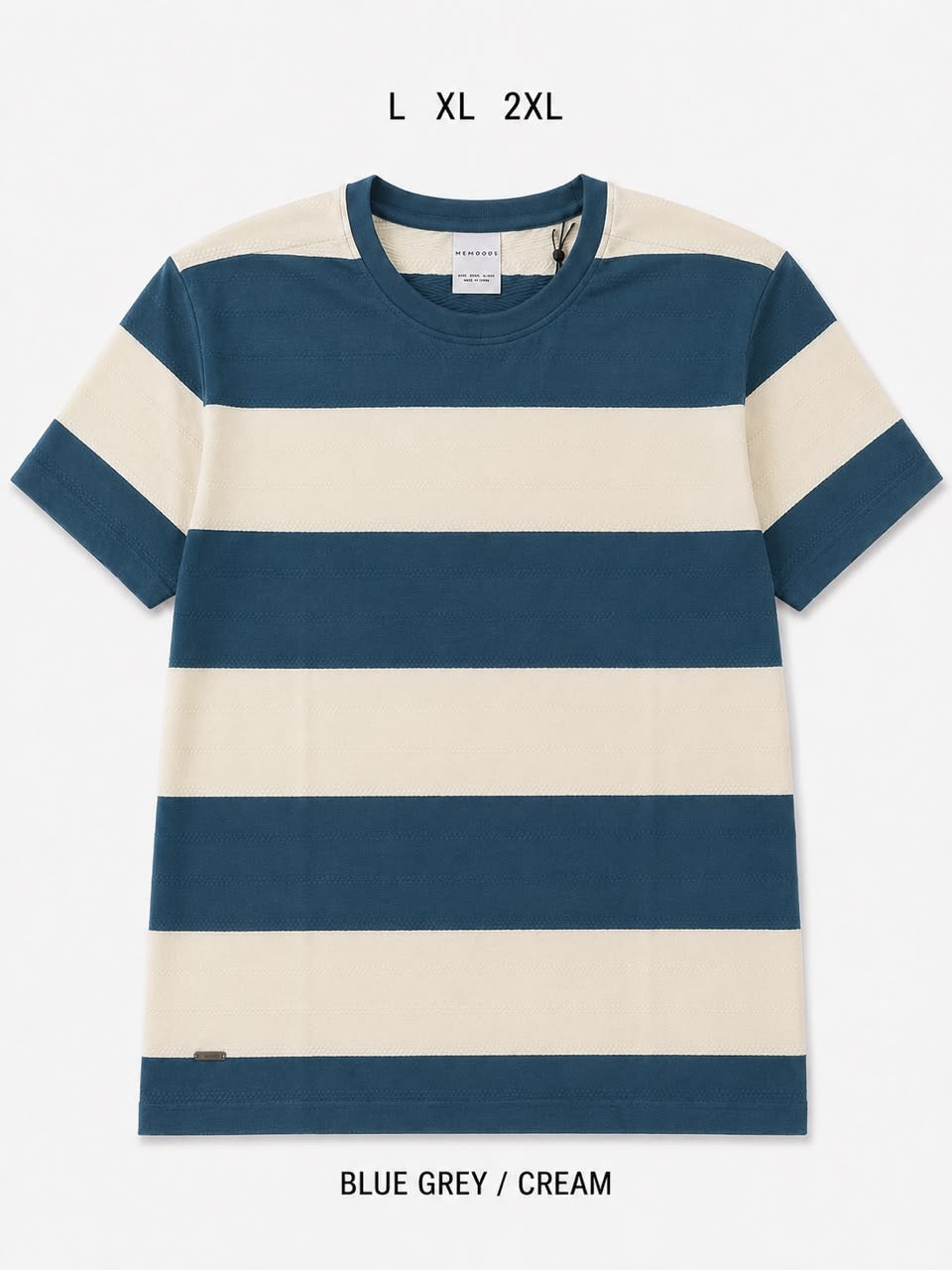 Menology Premium Textured Stripe T-Shirt
