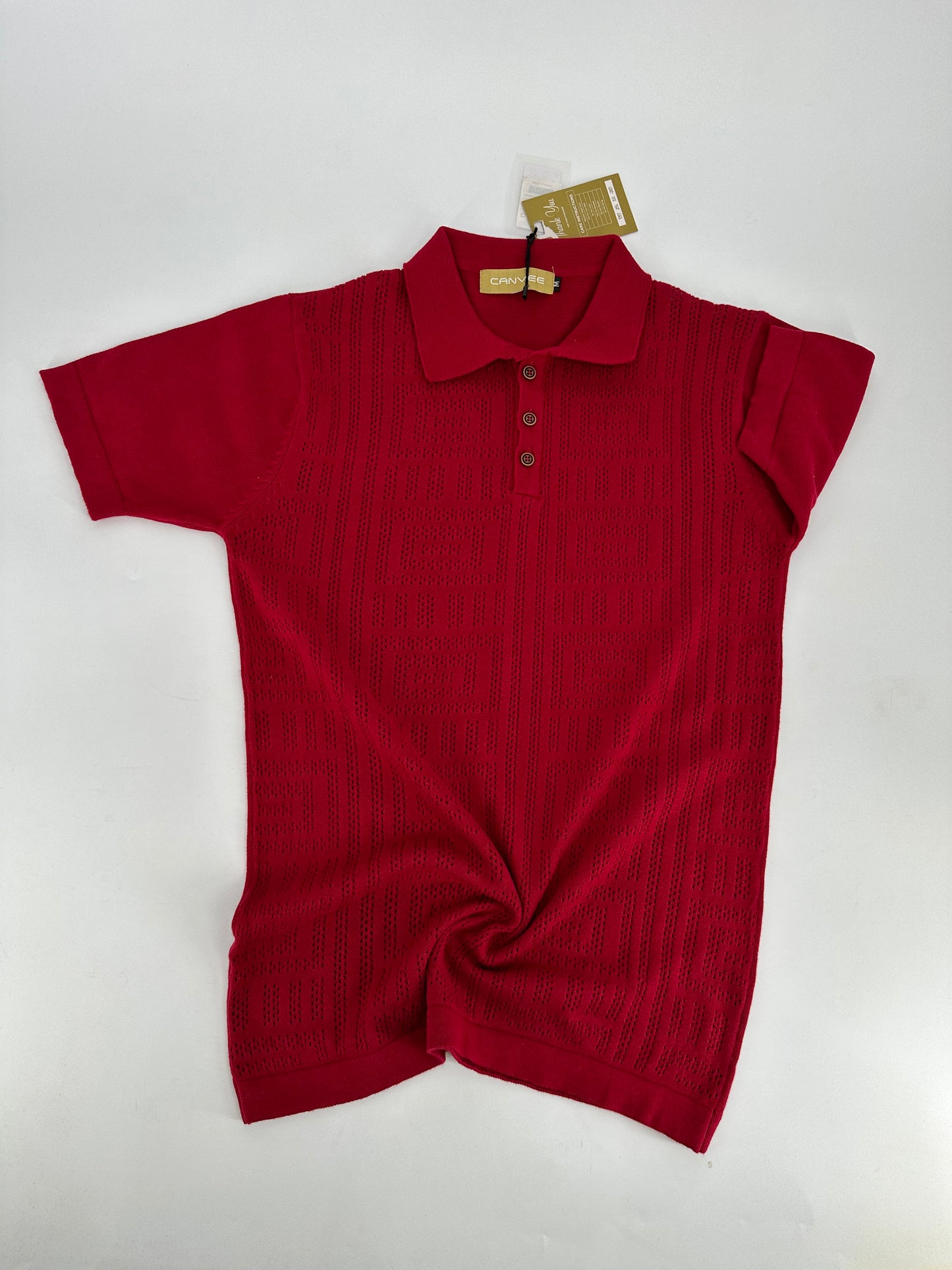 CV Knitted Polo Plain