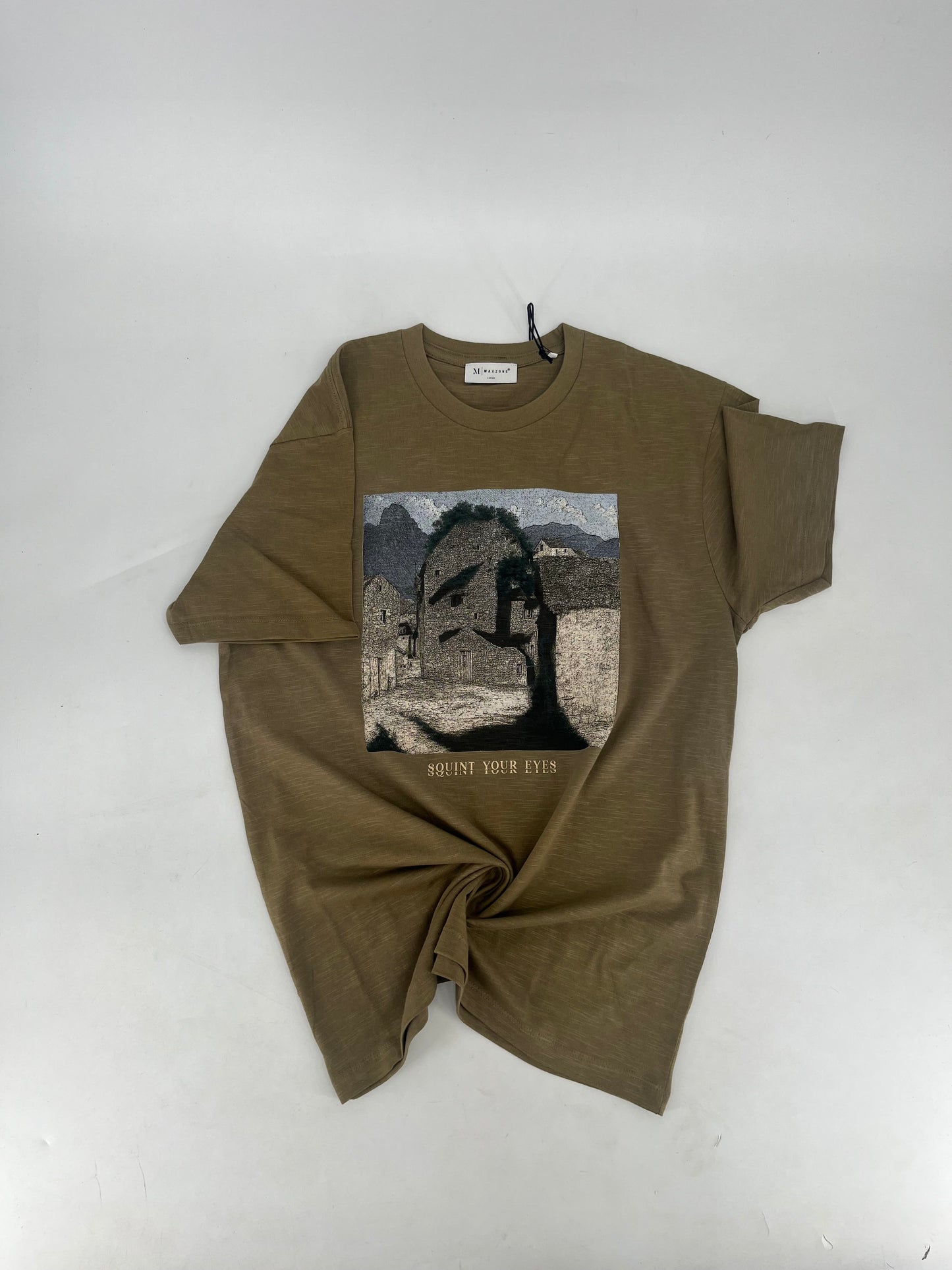 Maxzone Graphic Tee Olive