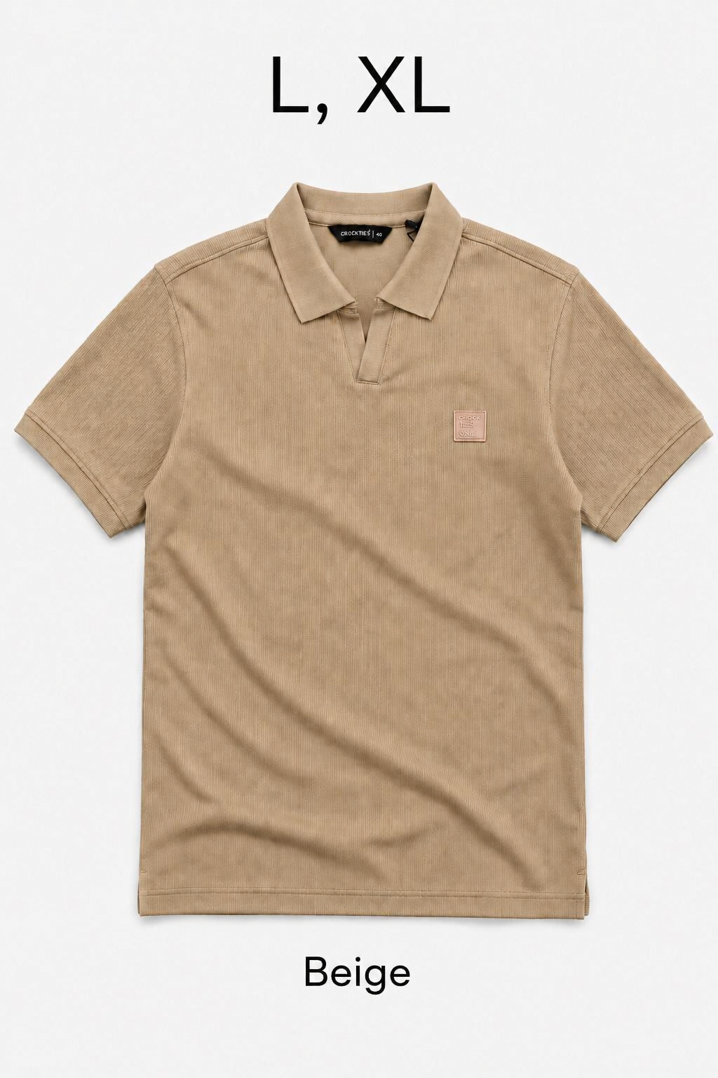 Crocktee Premium Textured Polo