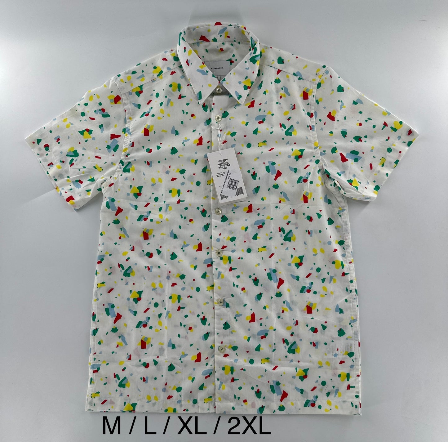 AOP Slim Fit Shirt OW/R/Y/G