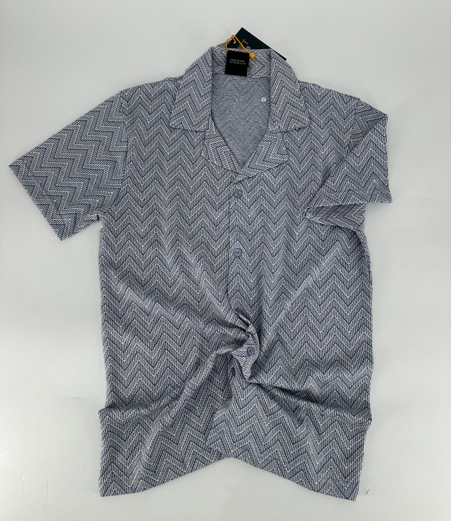 Radiology Knitted Shirt Blue