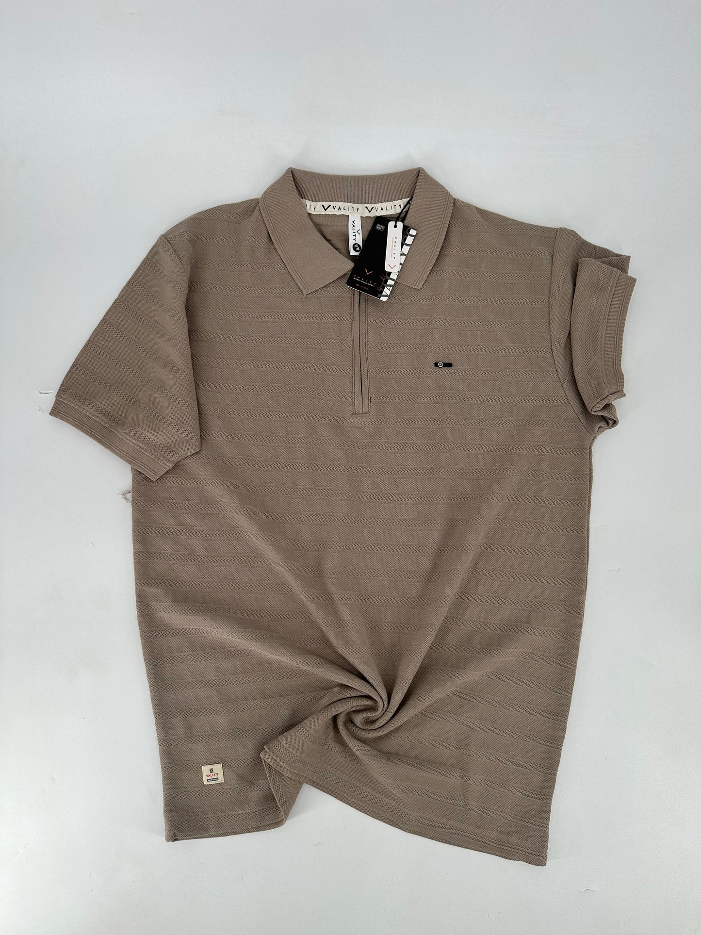 Vality Knitted Polo Plain