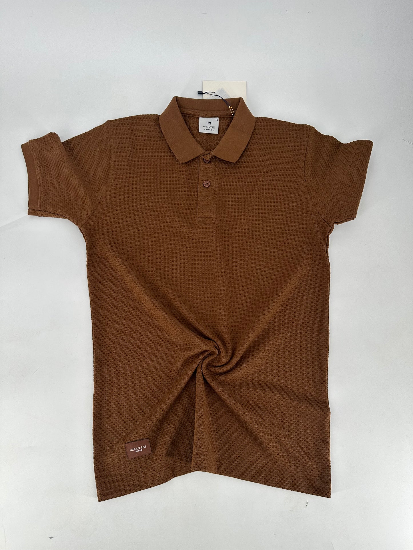 Urbrise Knit Polo Brown