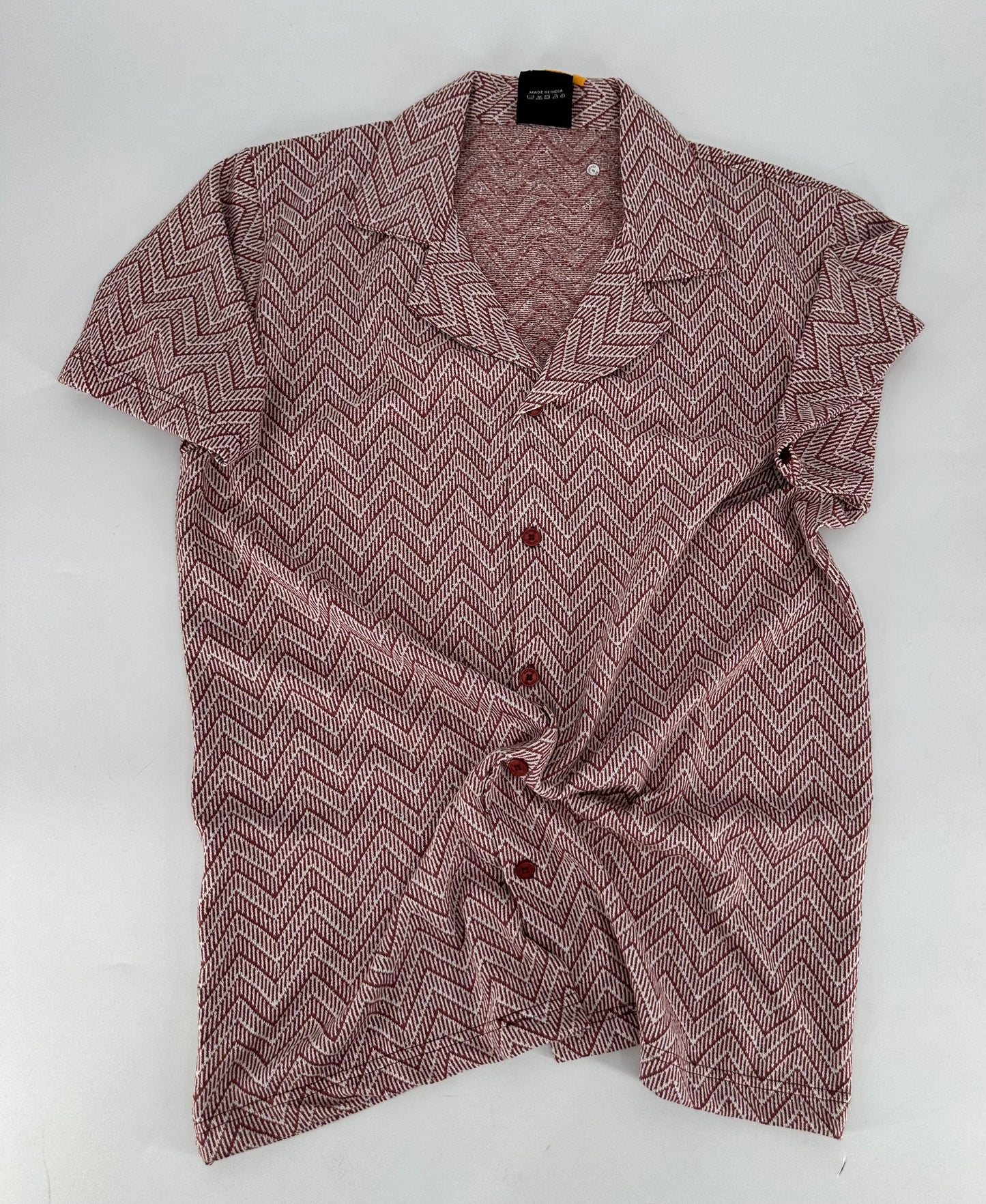 Radiology Knitted Shirt Burnt Umber