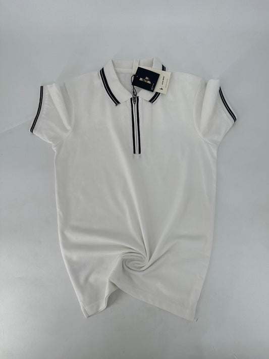 JB  Polo Plain PKZ White