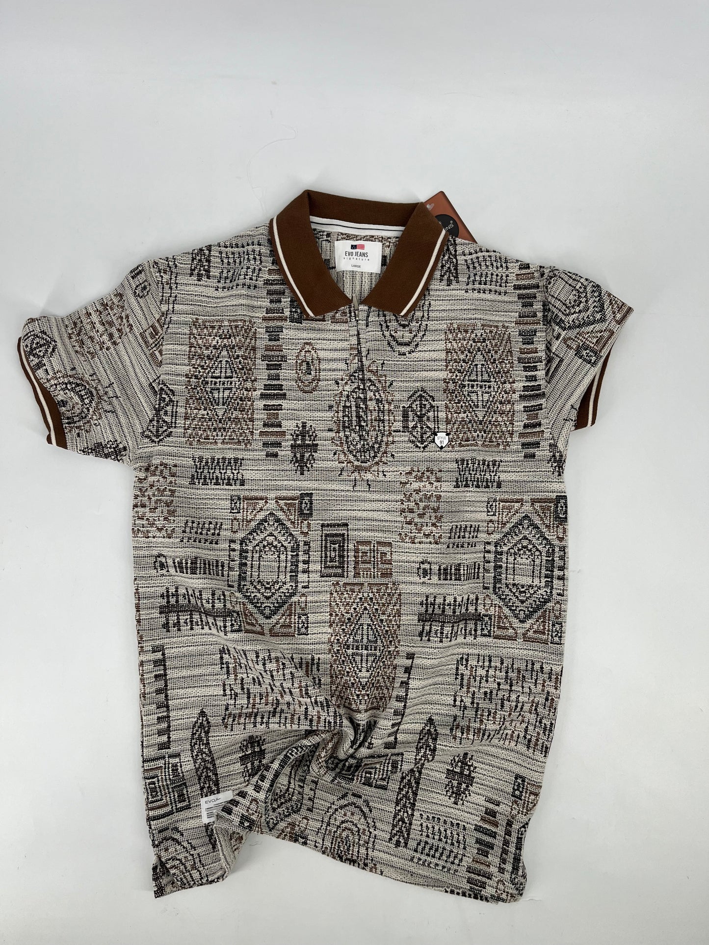 Evo JNS AOP Knit Polo