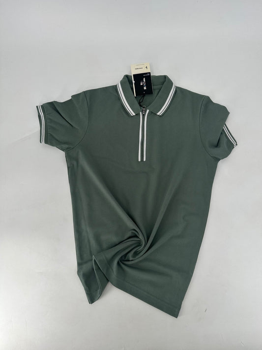 JB  Polo Plain PKZ Green