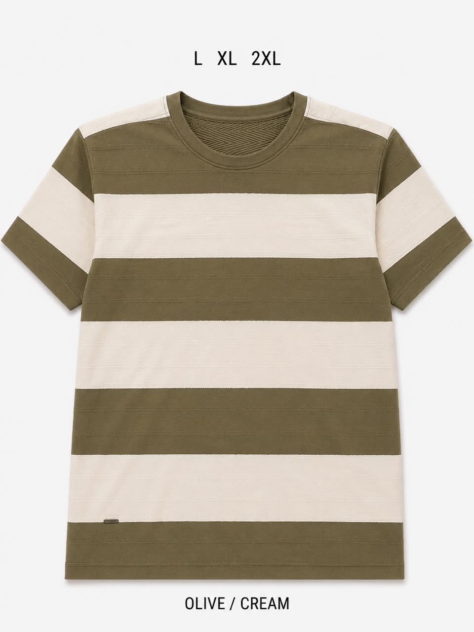 Menology Premium Textured Stripe T-Shirt