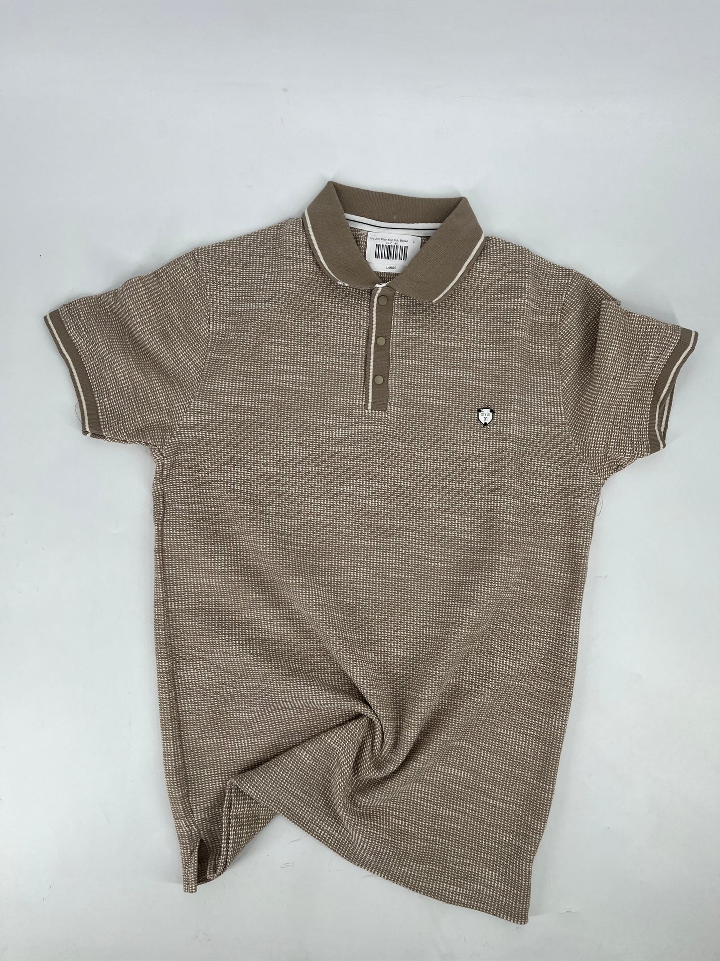Evo JNS Plain Knit Polo