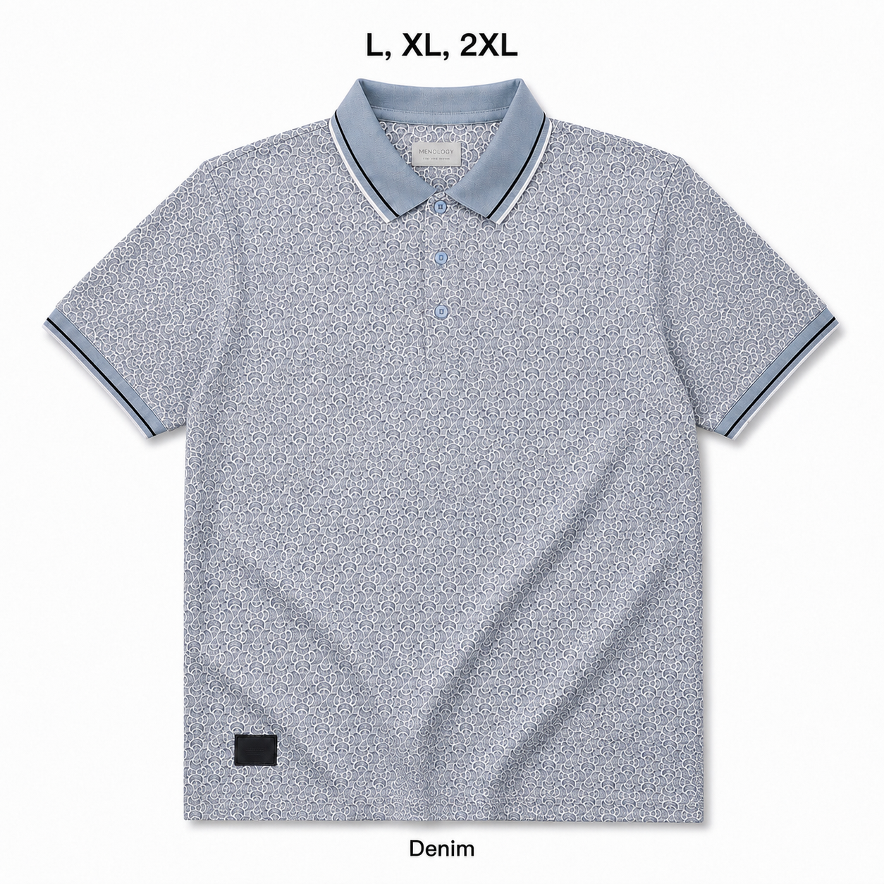 Menology Premium Patterned Polo