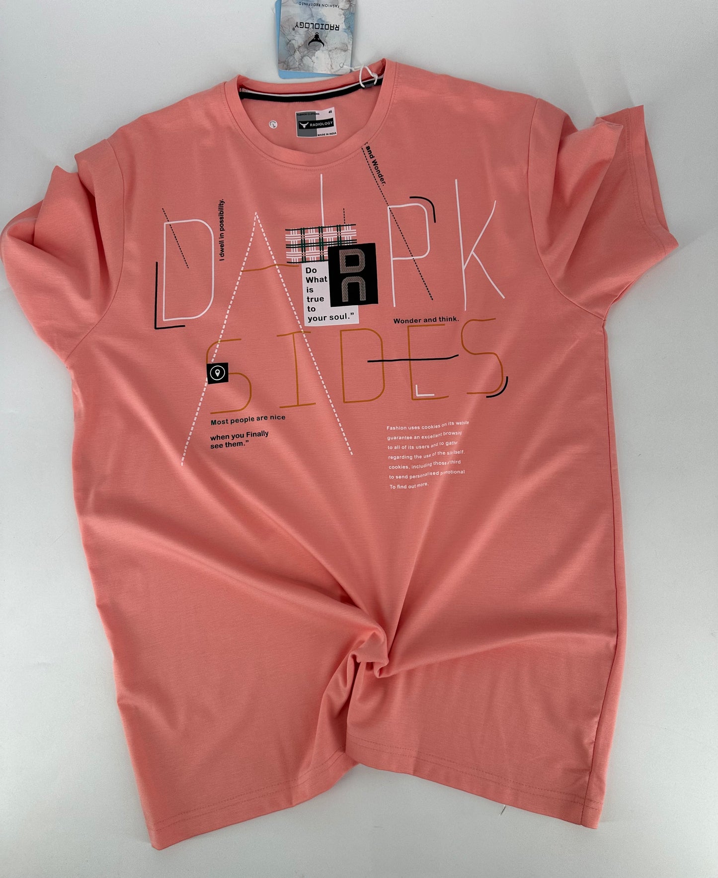 Radiology Tee Peach Do
