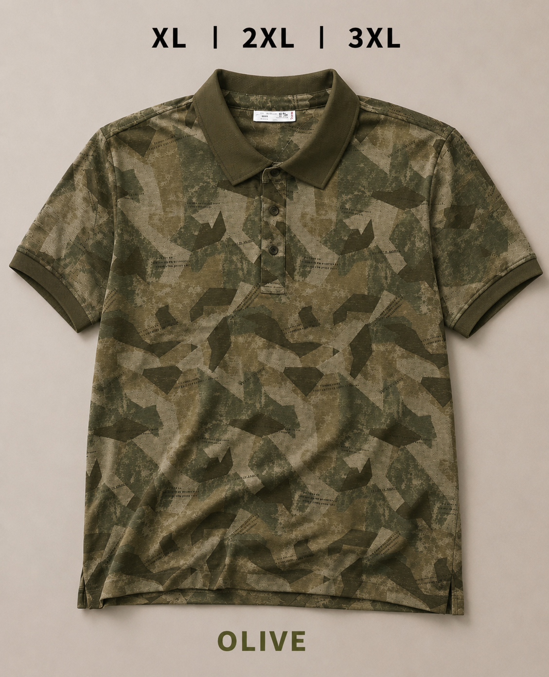4 Squares Premium Printed Polo