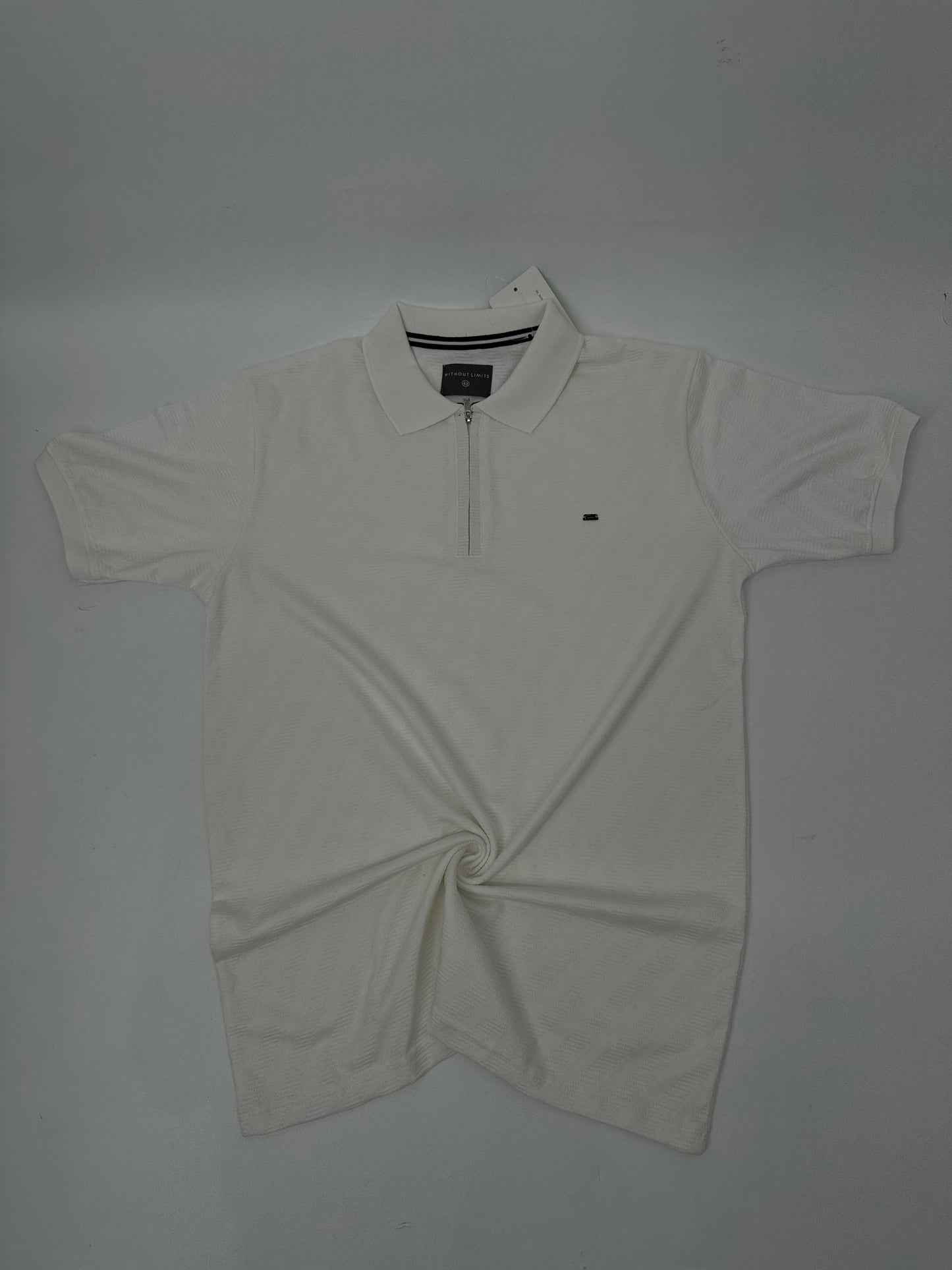 WL Knitted Zip Polo Plain