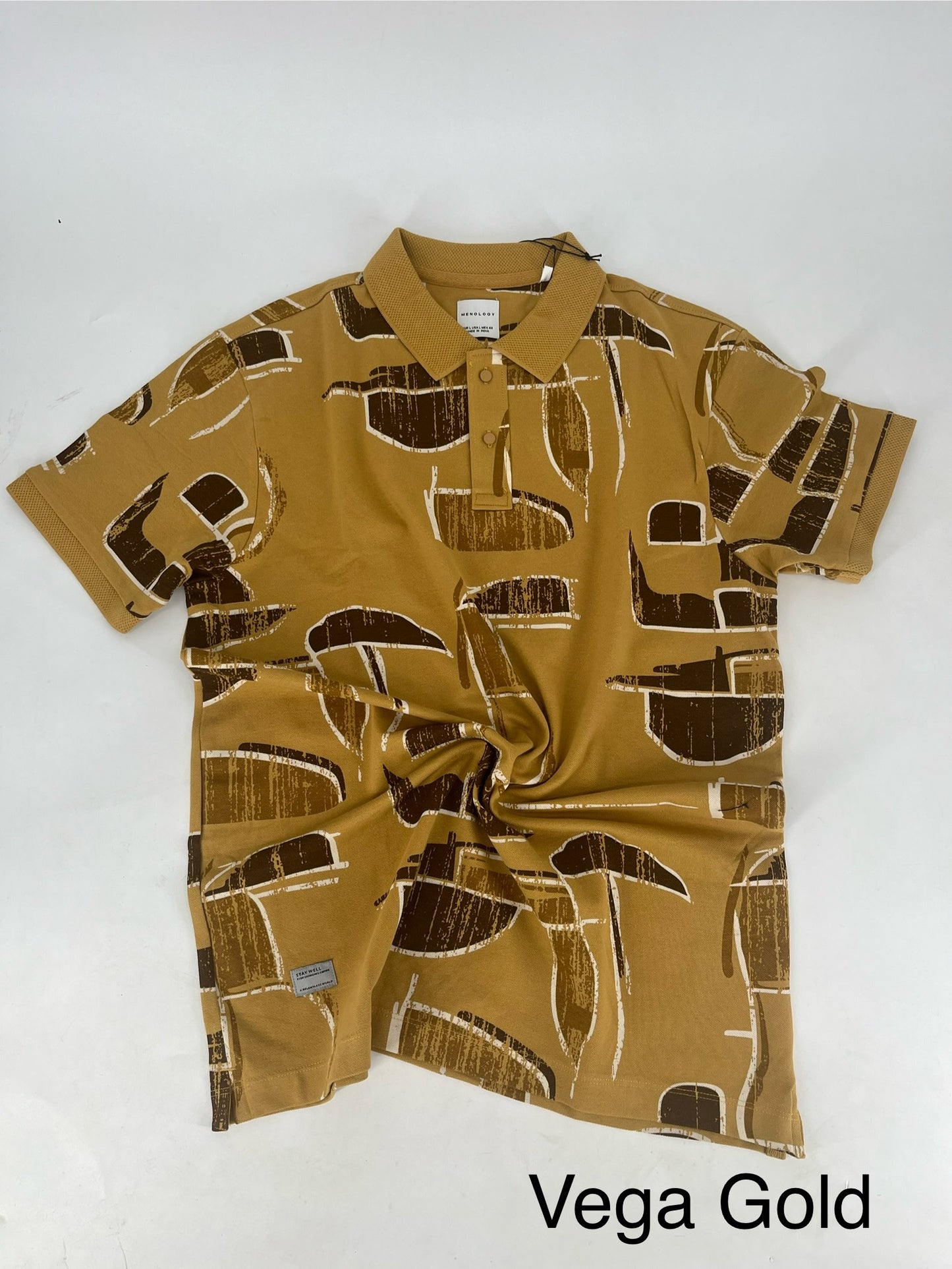 Menology Lycra AOP Polo