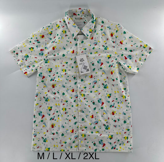 AOP Slim Fit Shirt OW/R/Y/G