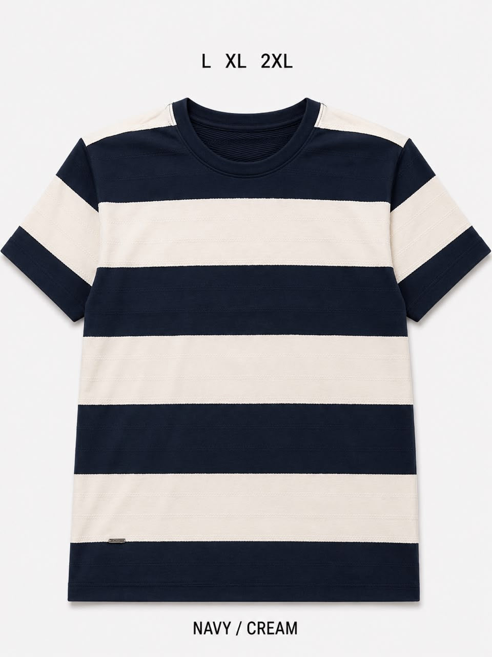 Menology Premium Textured Stripe T-Shirt