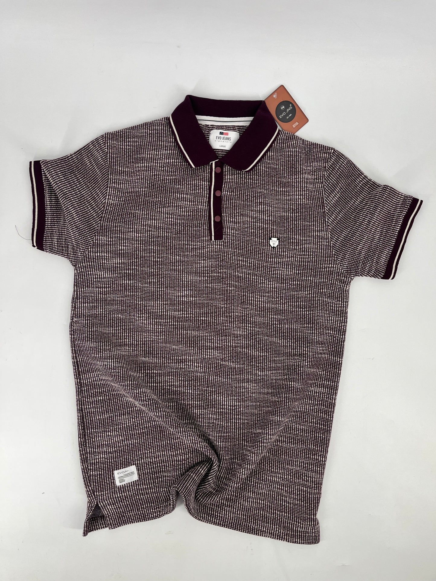Evo JNS Plain Knit Polo