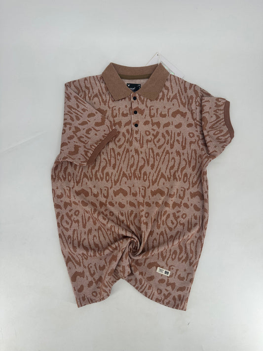 Radiolody AOP Polo Caramel