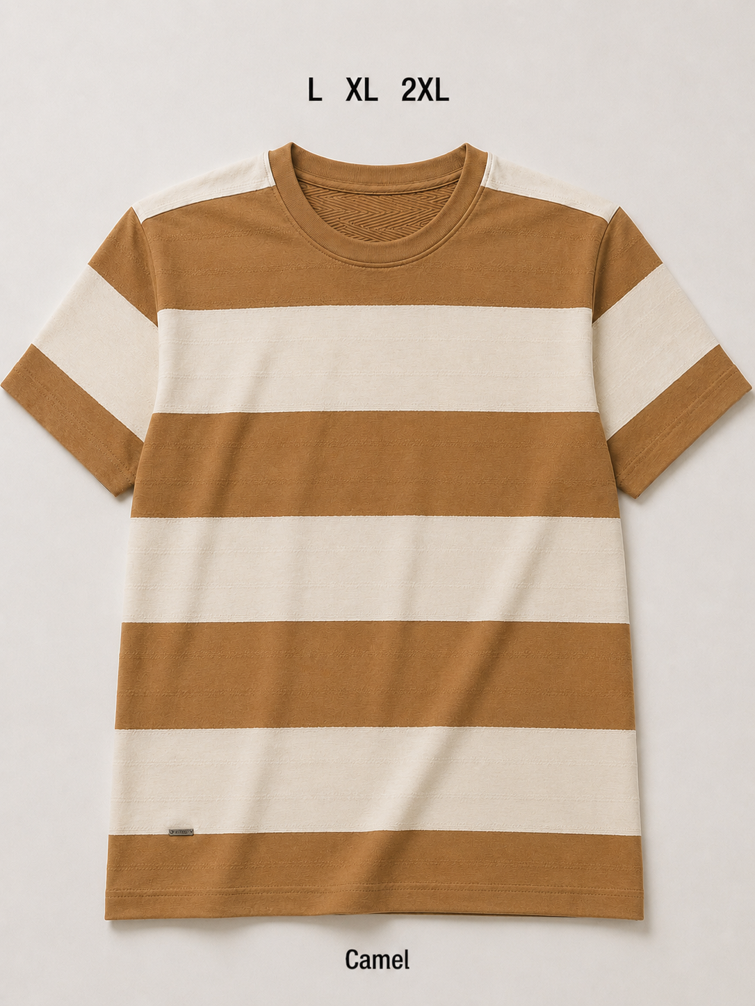 Menology Premium Textured Stripe T-Shirt