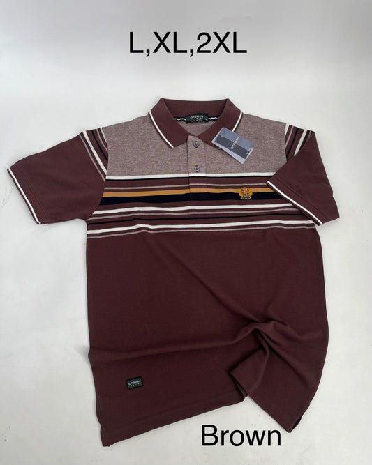 Citeman Premium Striped Polo Shirt