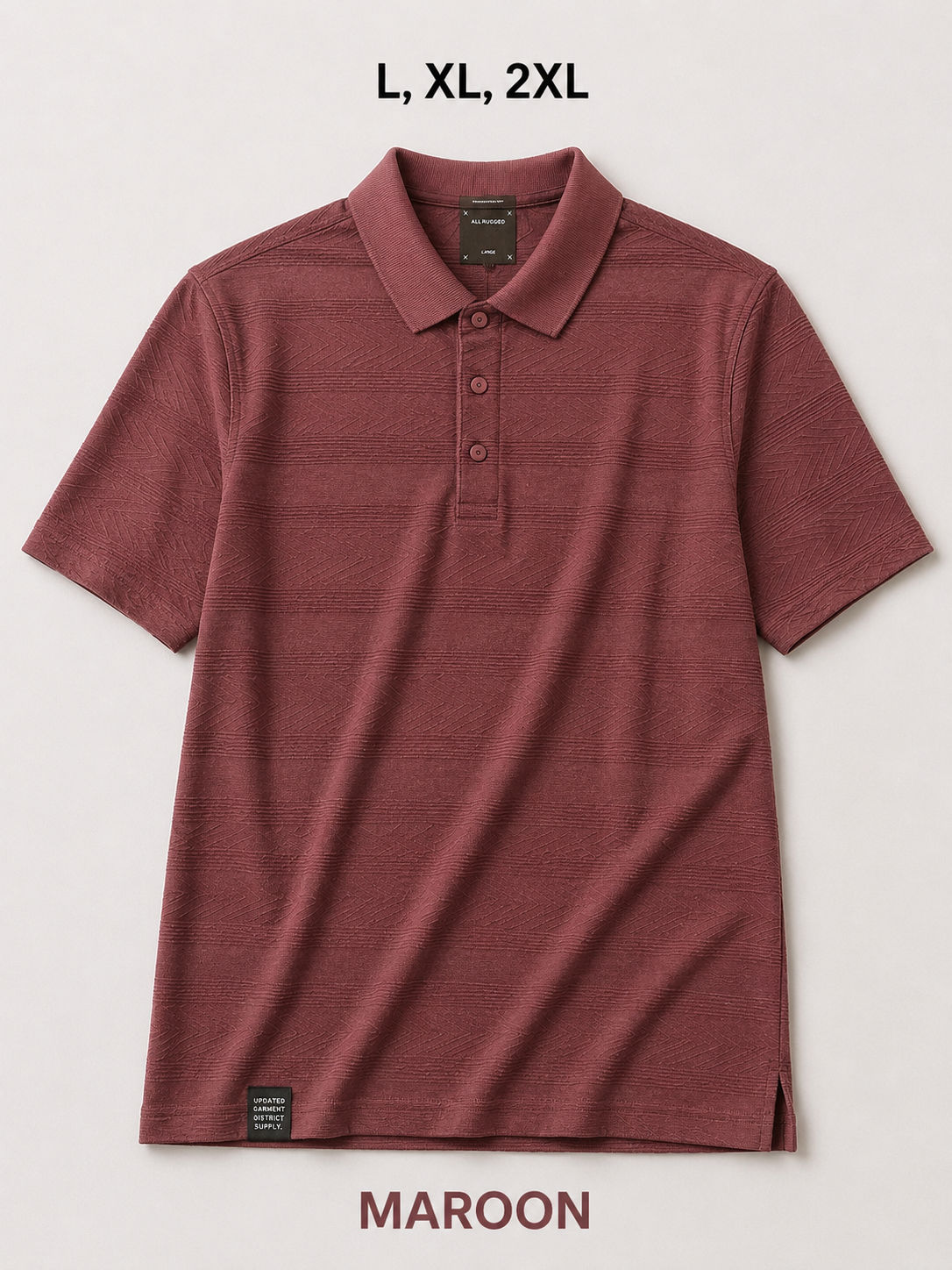 All Rugged Textured Polo
